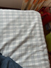 双鹤亚麻凉席三件套宿舍单人双人空调软席床单床席 麻色四菱格（棉麻） 1.8米床适用 (实发 210cm*220cm ） 实拍图