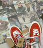 VISION STREET WEAR官方  FLAT TOP红柚色低帮翻毛皮帆布鞋滑板鞋男女鞋平底 西柚色 36 实拍图