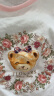 Classic Teddy精典泰迪童装儿童短袖T恤宝宝上衣中小童打底衫 花园熊-幻粉 120  晒单实拍图