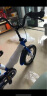 凤凰（Phoenix）儿童自行车宝宝脚踏车儿童折叠自行车3-8岁童车  陆寻 蓝色 14寸 实拍图