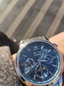 Colevkie男士手表男生新款品牌全自动机械表防水十大名男表学生日礼物男生 7007白壳蓝面钢带 实拍图