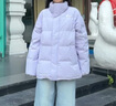 斯凯奇秋冬季男女立领保暖防风百搭舒适短款羽绒服 实拍图