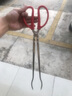 乐往赶海工具抓螃蟹钳不锈钢钳控鱼器工具围炉煮茶木炭夹长38cm弯口 实拍图