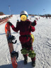 酷峰（kufun） 滑雪护臀小乌龟护具屁股垫防摔裤滑冰成人儿童男女单板装备网红 绿乌龟套装/1.2-1.5米 实拍图