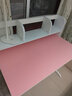 麒年轩 北欧实木书桌家用小户型办公桌学习桌简约书柜组合课桌小学生实木作业桌椅套装写字桌笔记本电脑桌子 粉色 1米书桌+书架+椅子 实拍图