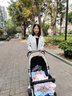 米度丽哺乳衣外出春夏大码T恤产后喂奶衣长袖月子服夏季哺乳装背心上衣 长袖-活性黑 M码 实拍图
