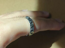 月下相恋貔貅男士戒指S925银六字真言食指开口指环男款小众高级感轻奢痞帅 925银六字真言貔貅戒指 实拍图
