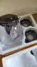 【京东物流】茶壶套装整套茶具大容量玻璃茶杯带滤网耐高温泡茶具 1000ML一壶+四杯套装 实拍图
