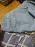佐优品夏季牛仔裤男直筒宽松潮牌百搭潮流休闲长裤子男九分阔腿裤 浅蓝色 2XL 实拍图