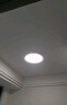 雷士（NVC）筒灯LED防眩筒射灯嵌入式天花灯家用客厅泛光过道灯玄关灯服装店 【泛光明亮】皓月-7W三色光 实拍图
