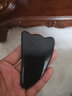 刮痧板黑牛角刮痧穴位按摩经络刷家用刮沙板背部腰部肩颈部牛角板 三角形牛角刮痧板 1块装(送精油) 实拍图