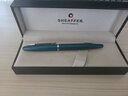 犀飞利（sheaffer） 钢笔 VFM系列 商务办公书法练字文具墨水礼盒签字笔 生日节日礼物 钢笔 孔雀绿白夹 实拍图