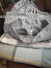 无印良品A类纯棉床上四件套100%全棉被套床单夏季双人床上用品床笠罩三 英伦蓝格【100%全棉裸睡】 床笠款 1.8m四件套/被套200x230 实拍图