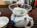 76茶业台湾功夫茶漏茶滤透明玻璃茶具配件滤茶器过滤网分茶器茶隔漏斗 茶色手把茶漏【满2个多发1个】 实拍图