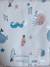 诺绵soffny婴幼儿隔尿垫可水洗纯棉透气宝宝床垫诺棉 缤纷海洋100*150 实拍图