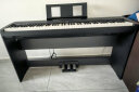 雅马哈（YAMAHA）电钢琴P48B专业便携88键重锤键盘初学家用儿童教学数码钢琴P48 P48B+原装木架三踏板 实拍图