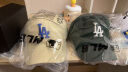 MLB男女四季软顶遮阳鸭舌帽刺绣复古棒球帽3ACP6601N-07GNS-F 实拍图