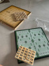 得力（deli）中国象棋套装折叠防水棋盘圣诞礼物家庭亲子原木色 大号 6734 实拍图