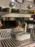 德龙（Delonghi）咖啡机 半自动咖啡机 意式家用 泵压萃取 一体式感应研磨 手动奶泡 小巧机身 EC9155 白色 晒单实拍图