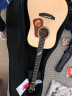 ST.MARK'S 圣马可吉他 民谣单板木吉他初学者 CL126+原木色 亮光 云杉桃花芯D型  实拍图