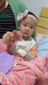 Auro Mesa 婴儿发带宝宝头花公主花朵皇冠发饰儿童配饰0-2岁百天周岁生日 I发带（三条发带） 实拍图