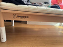 巴布豆（BOBDOG）高同学拼接床 婴儿床 实木床边床 高护栏 宝宝床 加宽床 高度可调 160*60+小熊床围 实拍图