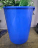 冰禹 BY-7513 大号加厚塑料圆桶 圆形收纳桶 大容量水桶垃圾桶 160L蓝色无盖 实拍图