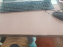 南极人办公室保暖桌垫电脑暖手桌面发热电热板书写台板写字台加热鼠标垫书写垫 皮粉大号【60*36cm】 实拍图