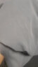京东京造【抗菌小白T】5A抑菌抗发黄t恤男新疆棉短袖T恤男夏打底T 深灰L 实拍图