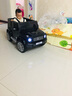 贝瑞佳奔驰儿童电动车四轮四驱玩具可坐人宝宝小孩摇摆遥控越野充电童车 四驱黑-皮座椅+高门+摇摆+蓝牙音乐+遥控+大电瓶 实拍图