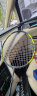 YONEX尤尼克斯羽毛球拍全碳素单拍ARC7PLAY灰黄已穿约25磅±附手胶 实拍图