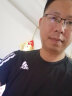 阿迪达斯 （adidas）t恤男士 2024夏季新款运动服休闲圆领半袖白色快干梭织透气短袖男 黑色/速干透气/三条纹 M 实拍图