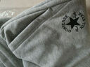 Converse匡威童装男童加绒针织长裤卫裤冬季新款儿童中大童休闲运动裤 岩岭灰 140 /60 【建议身高128-140cm】 实拍图