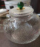 三界(SANJIE) 原创茶炉家用电陶炉茶炉电茶炉茶壶套装耐热玻璃煮茶器茶壶烧水壶 简 (胡桃木色)炉+菊瓣提梁壶 实拍图