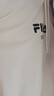 FILA 斐乐官方情侣款连帽卫衣秋季新款纯棉宽松针织长袖上衣加绒 【加绒】蒸汽白-IV S 实拍图