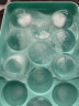乐扣乐扣自制冰块模具圆形大号冰球威士忌冰块家用冰箱制冰格带盖制冰器 小球（下部白色）【20格】 实拍图