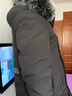 雅鹿雅鹿羽绒服男中长款大毛领保暖加厚男士冬装新款百搭休闲时尚外套 蓝色 L 175 实拍图