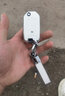 S.CHUANG适用本田钥匙套十代半雅阁思域英诗派XRV缤智CRV冠道皓影飞度车扣 B款【时尚白】配车标皮绳 实拍图