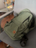Lee潮流双肩包男高中大学生书包女休闲背包大容量旅行电脑包墨绿色 实拍图