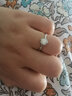 I Do【定制】Be My Love系列18K金钻石戒指 扭臂女戒求婚生日节日礼物  14号/18K金/30分/SI/I-J改圈±2 实拍图