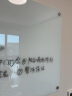 乐图(LOTOO)挂式白板60*90cm悬挂式磁性钢化玻璃白板办公会议写字板黑板 实拍图