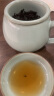 雅瓷汝窑同心杯陶瓷茶杯带盖过滤茶水分离汝瓷办公杯天青色开片可养 实拍图