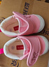 卡特兔宝宝学步鞋春季婴儿鞋宝宝鞋子机能鞋男童鞋女童幼儿室内鞋 粉色-棉纱 20 内长12.5cm 脚长11.5-12.0 实拍图