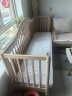 哈卡达（HAGADAY）婴儿床无缝拼接床实木婴儿儿童大床新生儿宝宝床 单床+5cm全椰床垫 200*60cm 晒单实拍图