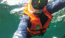 WATERTIME/水川 潜水镜浮潜装备潜水面罩全干式呼吸管泳镜套装 黑黄 晒单实拍图
