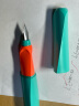 百利金 Pelikan德国进口P457彩色钢笔学生铱金练字扭扭笔 薄荷绿 F尖 实拍图
