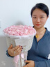 浪漫季节鲜花速递同城配送玫瑰花束表白送女友闺蜜老婆表白生日礼物 33朵粉玫瑰花束小香风包装 今日达【可预约送花时间】 实拍图