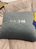 问雅抱枕被子两用办公室午休被车载汽车折叠午睡毯子加厚多功能空调被 灰色 大号合起48X48cm 打开150X195cm 实拍图