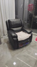 芝华仕（CHEERS）头等舱智能椅皮单椅电动多功能可躺摇转芝华士全明星实力单椅K135 午夜黑电动躺+摇+360°转 优先发货（详询客服） 实拍图