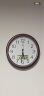 北极星（POLARIS）挂钟客厅家用智能钟木纹电波时钟自动对时钟表 79603木纹智能机芯 晒单实拍图